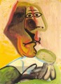 Buste d`homme 1971 Kubismus